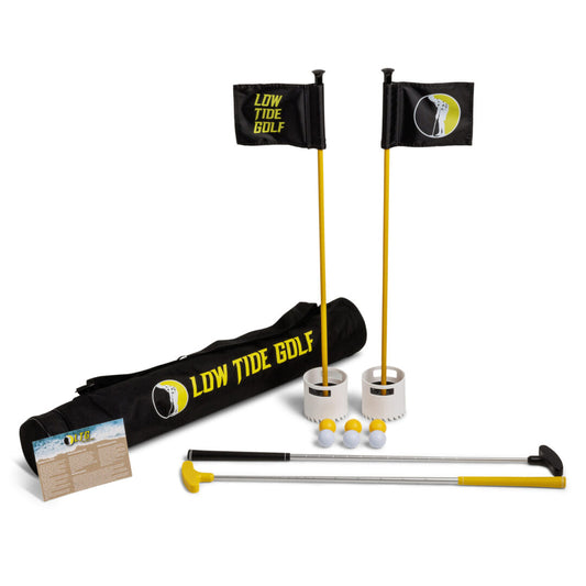 Low Tide Golf Set with Small Low Tide Putter: Beachfront Putting Adventure ⛳🌊