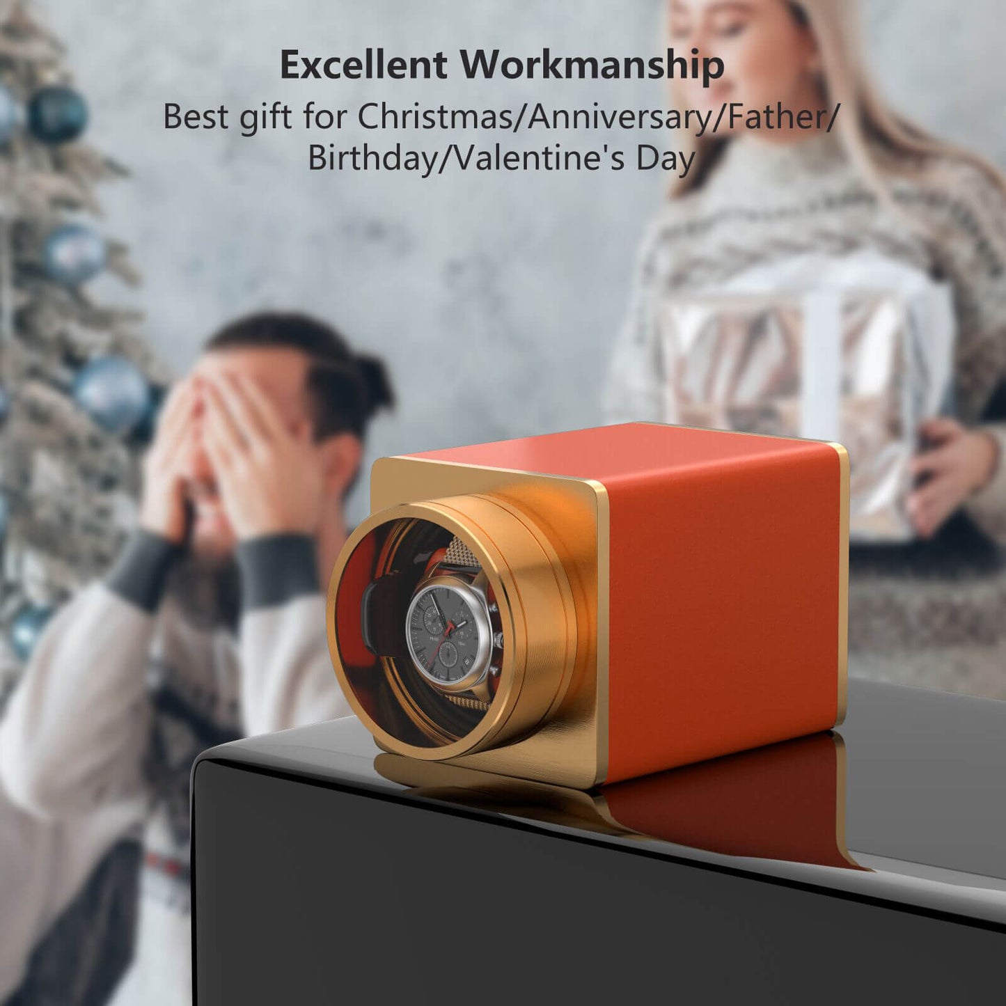 Ultra-Quiet Single Watch Winder⌚✨