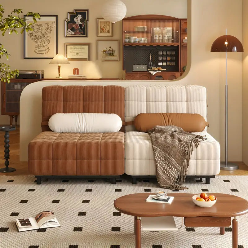 Compact & Cozy: The Modern Foldable Sofa That Adapts to You